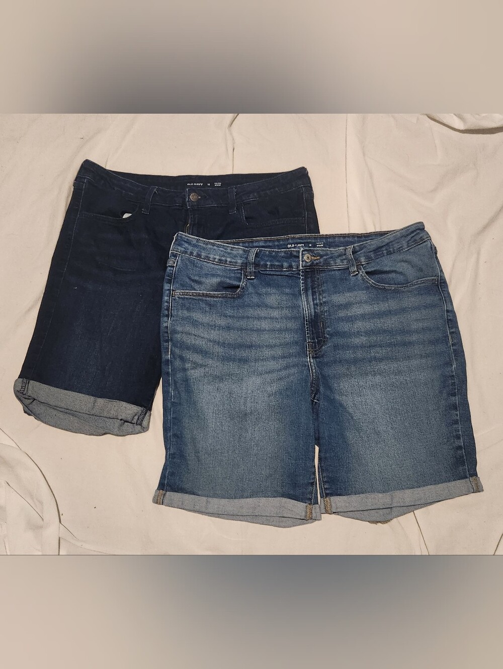 Old Navy WOW Denim Shorts sz16